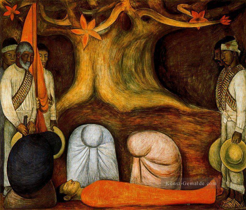 die fortwährende Erneuerung des revolutionären Kampfes 1927 Diego Rivera Ölgemälde